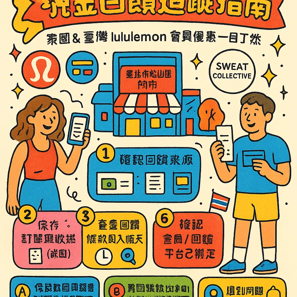 Lululemon 會員 優惠 - 泰國
