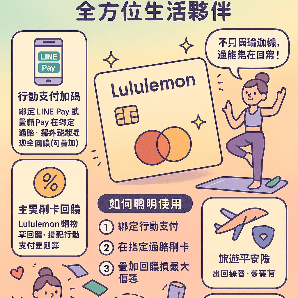 Lululemon 信用卡 優惠 - Mastercard
