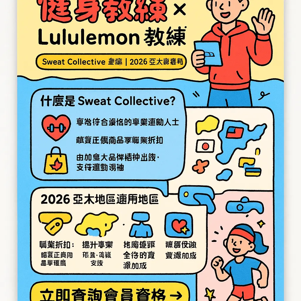 Lululemon 教練 折扣 - 健身教練