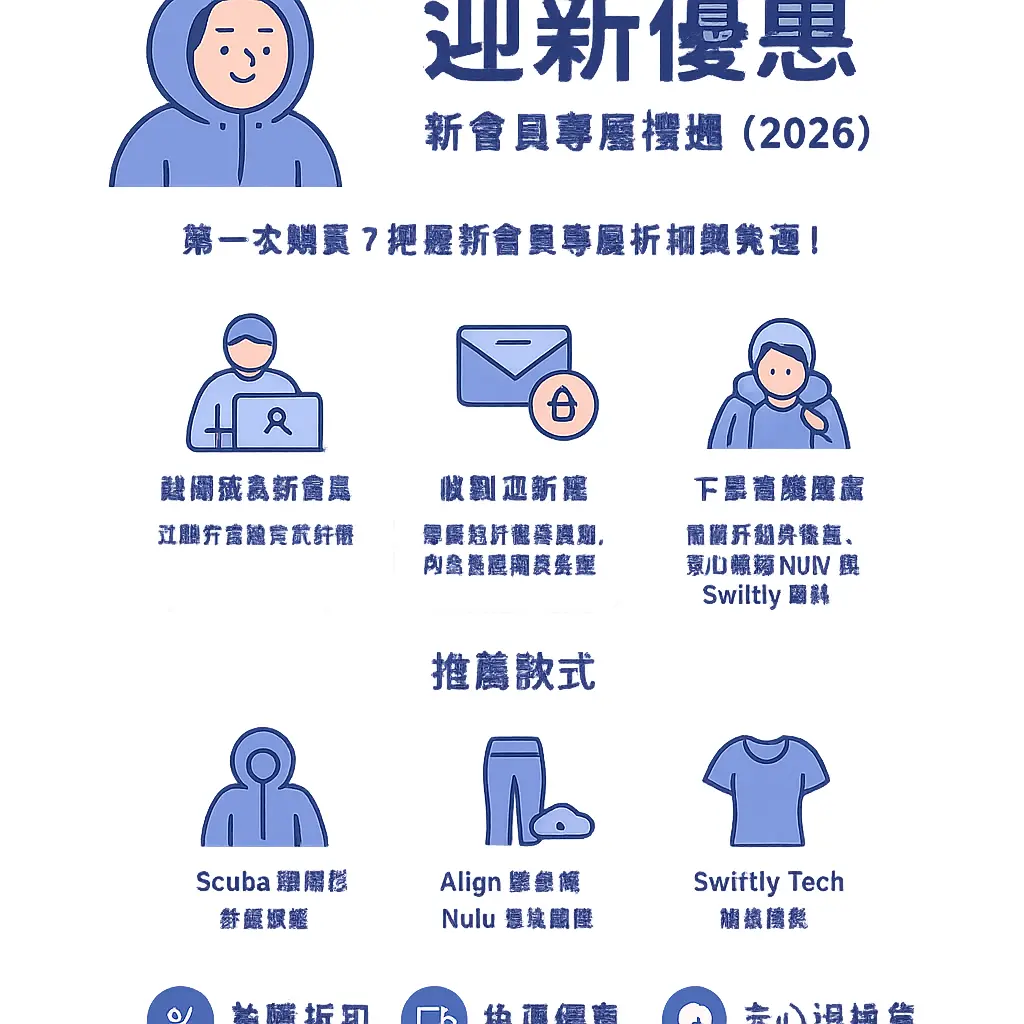 Lululemon 迎新 優惠 - Scuba