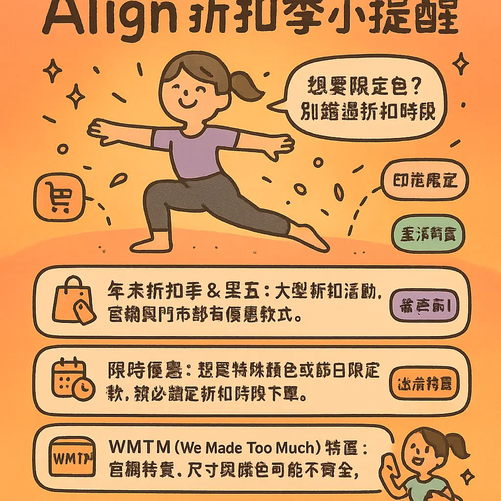 Lululemon 折扣 季 - Align