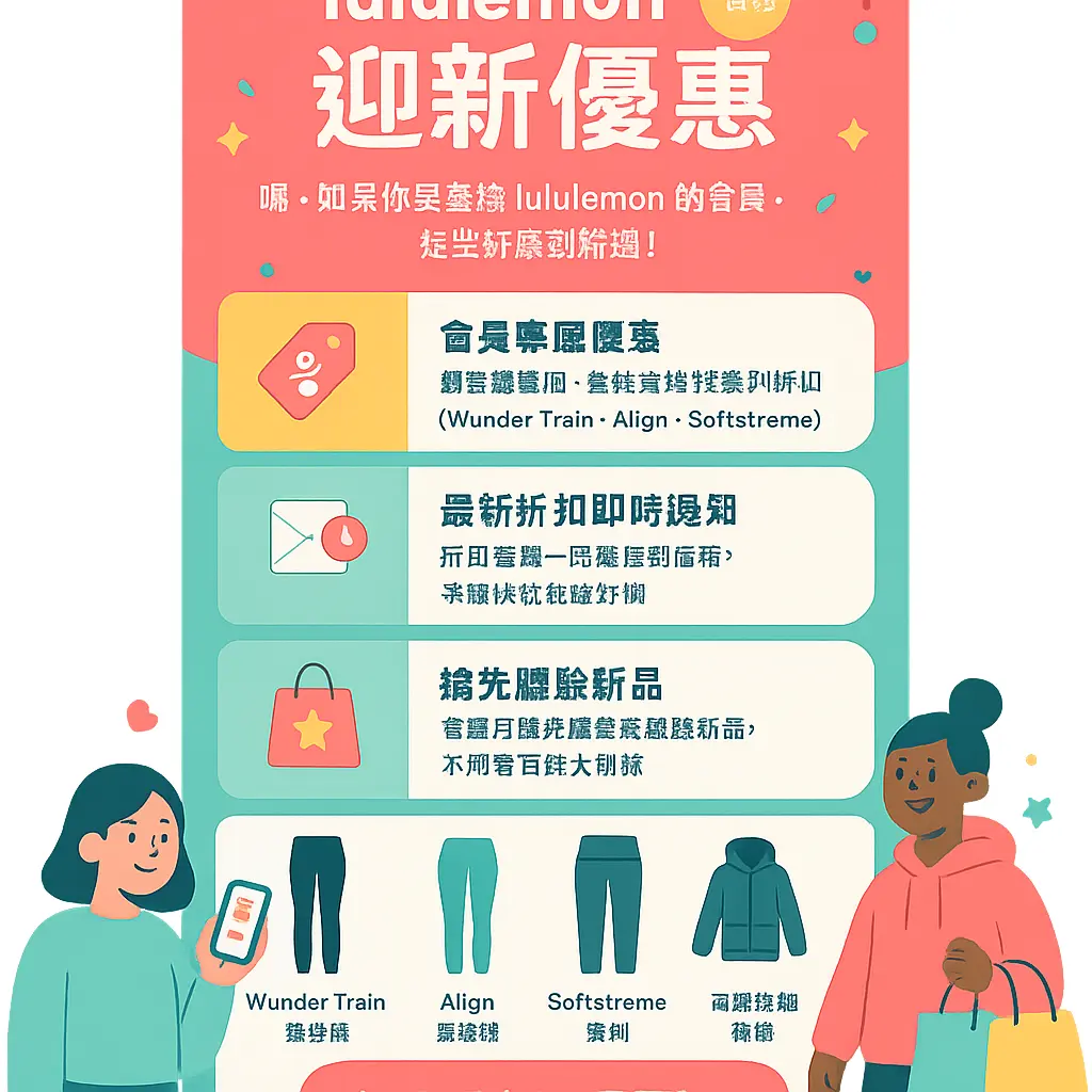 Lululemon 迎新 優惠 - Softstreme